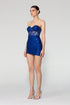 Bra Form Asymmetric Hemline Mini Dress